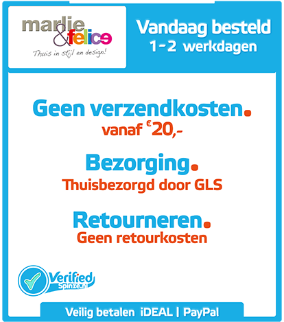 Marlieenfelice.nl - Webwinkel Verified Spinze.nl 2-2019 Webwinkelcentrum Nederland - Winkelinformatie Product Verzendkosten Bezorging Retourneren Veilig Betalen