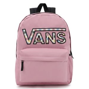 Vans Realm Flying Rugzak Pink Lila Multi Color Check ~ Spinze.nl