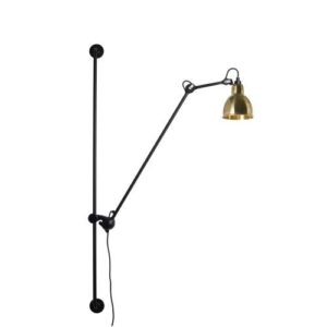 DCW Editions Lampe Gras N214 Round Wandlamp - Messing ~ Spinze.nl