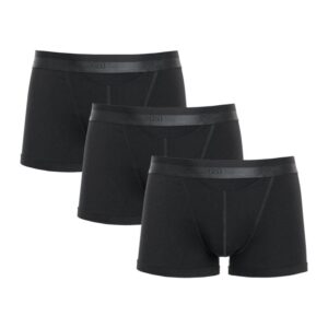 HOM HO1 premium cotton 3-pack boxershorts brief - zwart ~ Spinze.nl