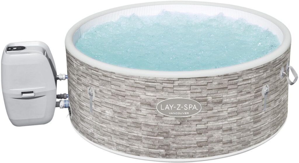 Lay-Z spa Vancouver Airjet Plus 5 persoons opblaasbare spa ~ Spinze.nl