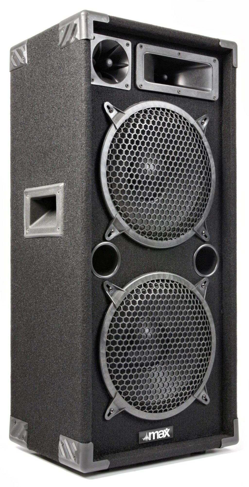 MAX Disco Speaker MAX210 1000W 2x 10" ~ Spinze.nl