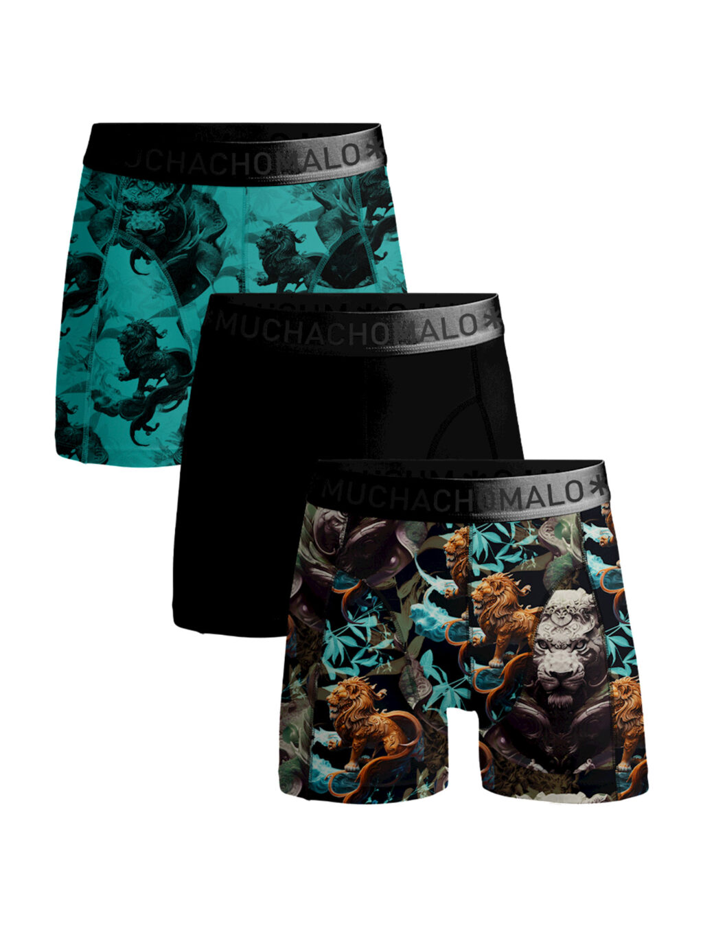 Muchachomalo Boxershorts 3-pack Lion-XL ~ Spinze.nl