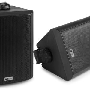 Power Dynamics BC50V Zwarte speakerset voor 100V en 8 Ohm - 120W ~ Spinze.nl