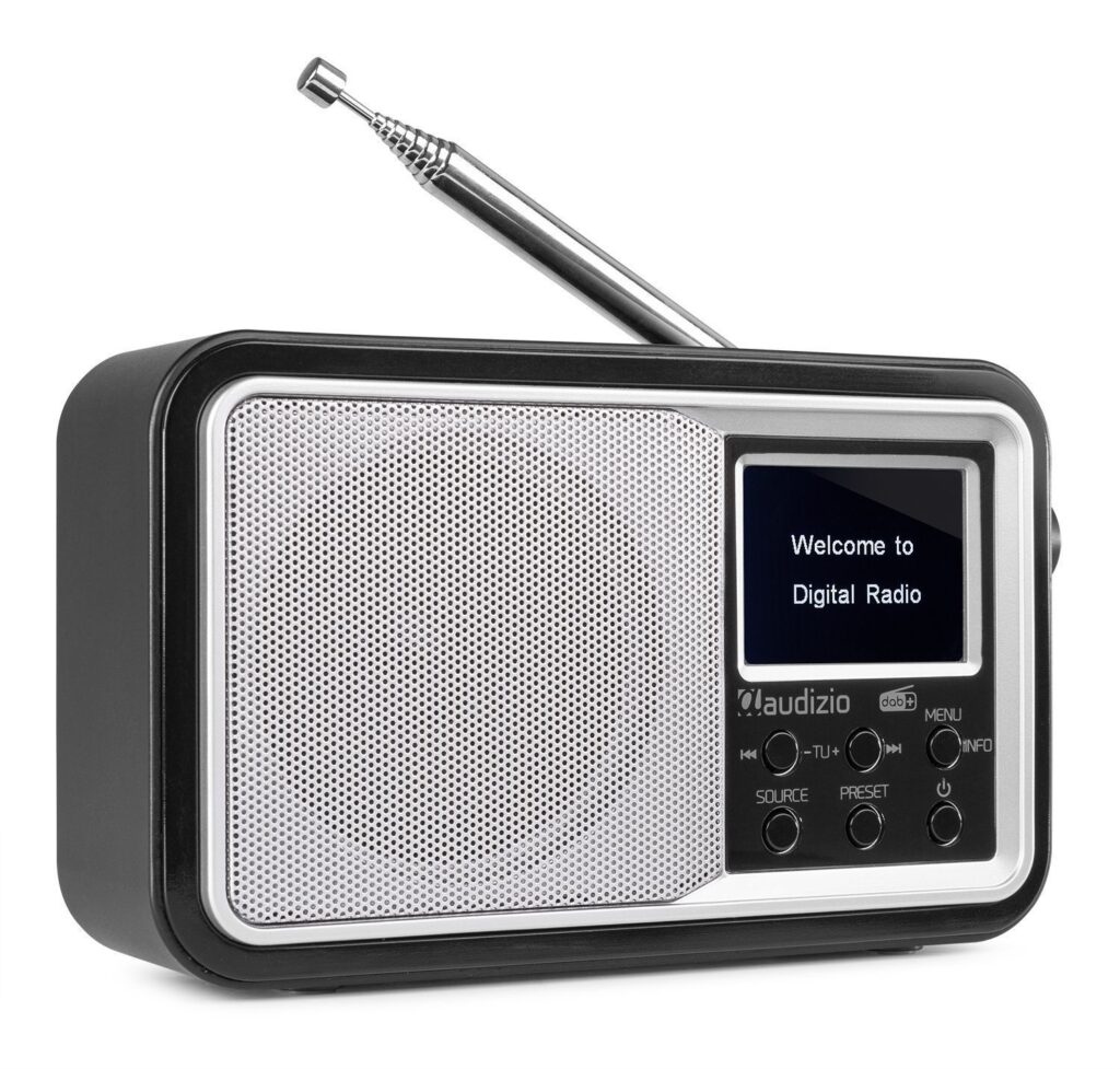 Retourdeal - Audizio Parma draagbare DAB radio met Bluetooth en FM ~ Spinze.nl