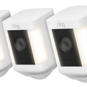 Ring Spotlight Cam Plus - Battery - Wit - 3-pack ~ Spinze.nl