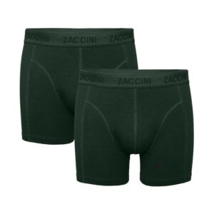 Zaccini 2-pack tone-in-tone dark green ~ Spinze.nl