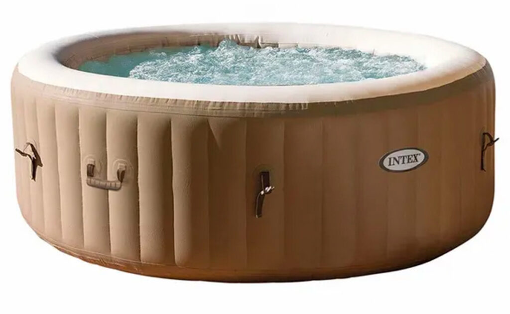 Intex Pure Spa Bubble Therapy 4 persoons opblaasbare spa ~ Spinze.nl
