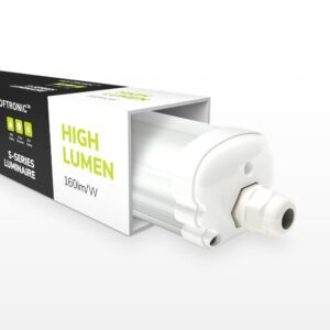 HOFTRONIC™ LED TL armatuur 120cm - IP65 Waterdicht - 24 Watt 3840 Lumen (160lm/W) - 6500K Daglicht wit - Koppelbaar - IK07 - S-Series Tri-Proof plafondverlichting ~ Spinze.nl