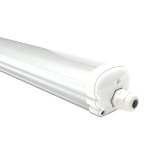 HOFTRONIC™ LED TL armatuur 150cm - IP65 Waterdicht - 48 Watt - 5760 Lumen - 6500K Daglicht wit - Koppelbaar - IK07 - S-Series Tri-Proof plafondverlichting ~ Spinze.nl