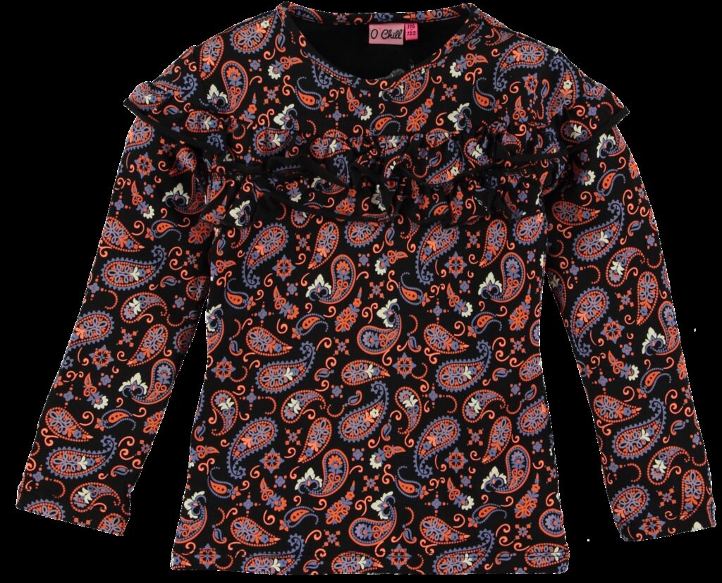 O'Chill Meisjes shirt - Nula - Multicolor ~ Spinze.nl