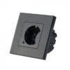 V-TAC Slim stopcontact zwart - Koppelbaar met Google Home & Alexa ~ Spinze.nl